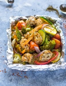 Easy Campfire Meals - Chicken in Foil