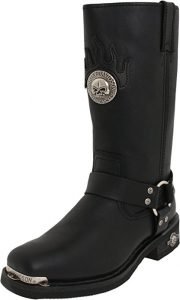 Harley-Davidson Men's Delinquent Harness Boot,Black,8.5 M