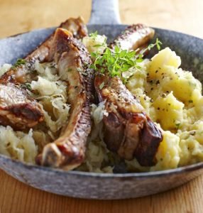 One Pot Camping Meals - Ribs and Sauerkraut