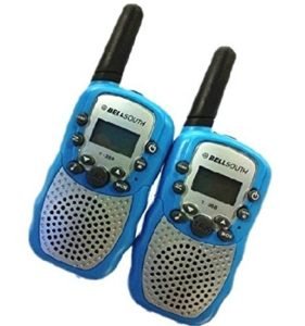 A Pair Zastone T-388 Mini Walkie Talkie 1W 462-467MHz Two Way Radio Blue