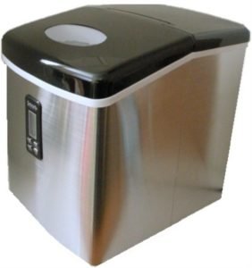 Smart+ Products SPP15AIM Portable Stainless Steel Ice Maker