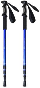 BAFX Products - 2 Pack - Anti Shock Hiking / Walking / Trekking Trail Poles - 1 Pair