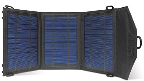 Instapark 10 Watt Solar Panel Portable Solar Charger with Dual USB Ports for iPhone, iPad & all other USB Compatible Devices