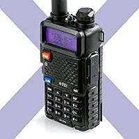 BTECH UV-5X3 5 Watt Tri-Band Radio VHF, 1.25M, UHF, Amateur (Ham)