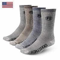 PEOPLE SOCKS Men's Women's Merino wool crew