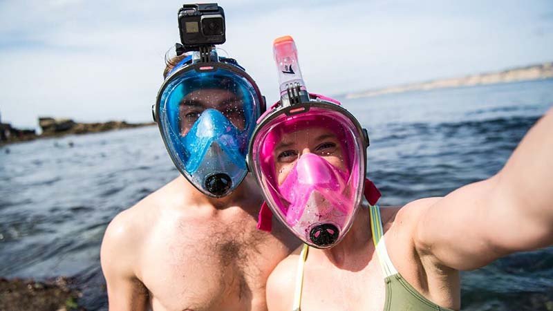 Full Face Snorkel Masks