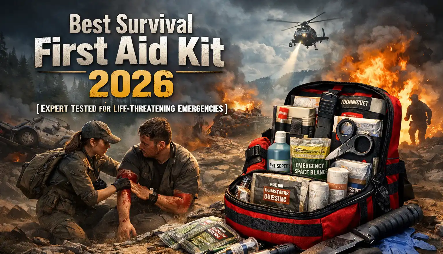Best Survival First Aid Kit 2026 [Expert Tested for Life-Threatening ...