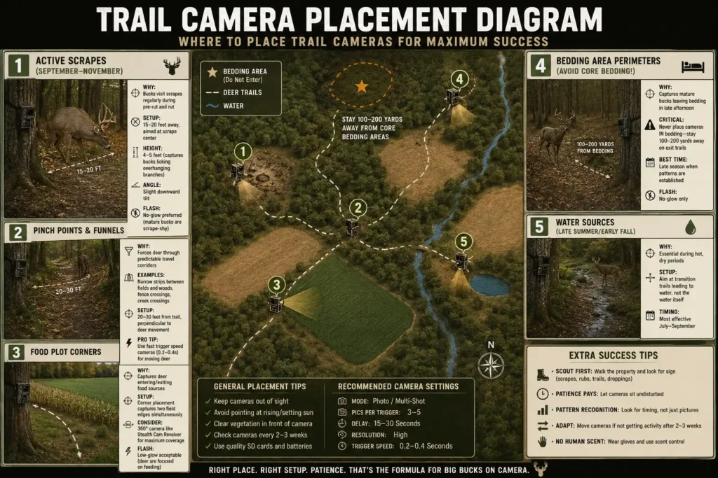Where to Place Trail Cameras for Maximum Success