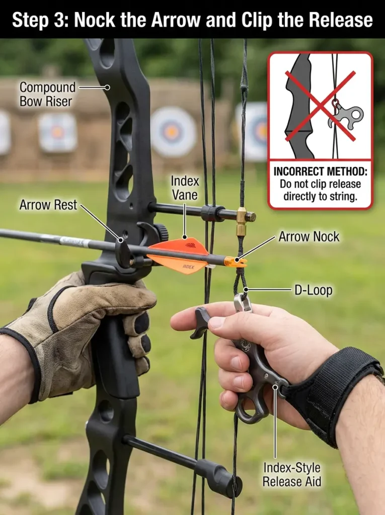 Nocking the Arrow
