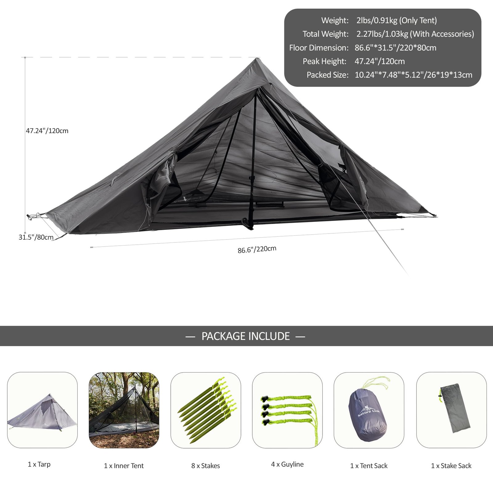 Nature Link Altair One Tent