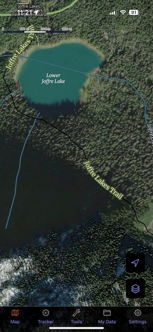 GoatMaps comparison screenshot