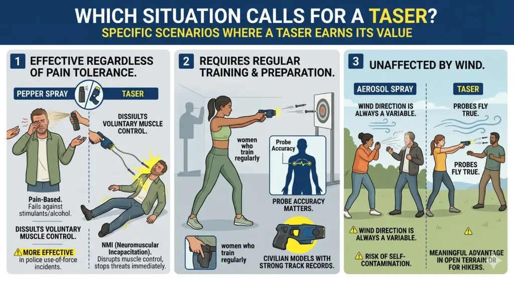 Best Situation to use a Taser