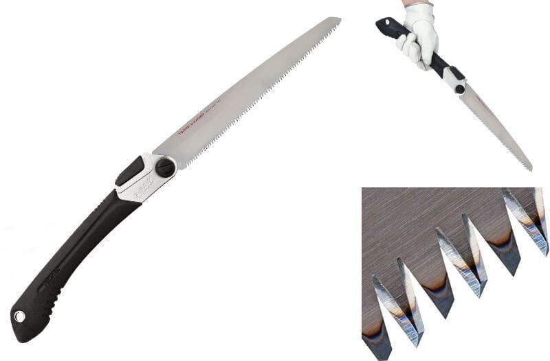 Tajima G-Saw folded and unfolded