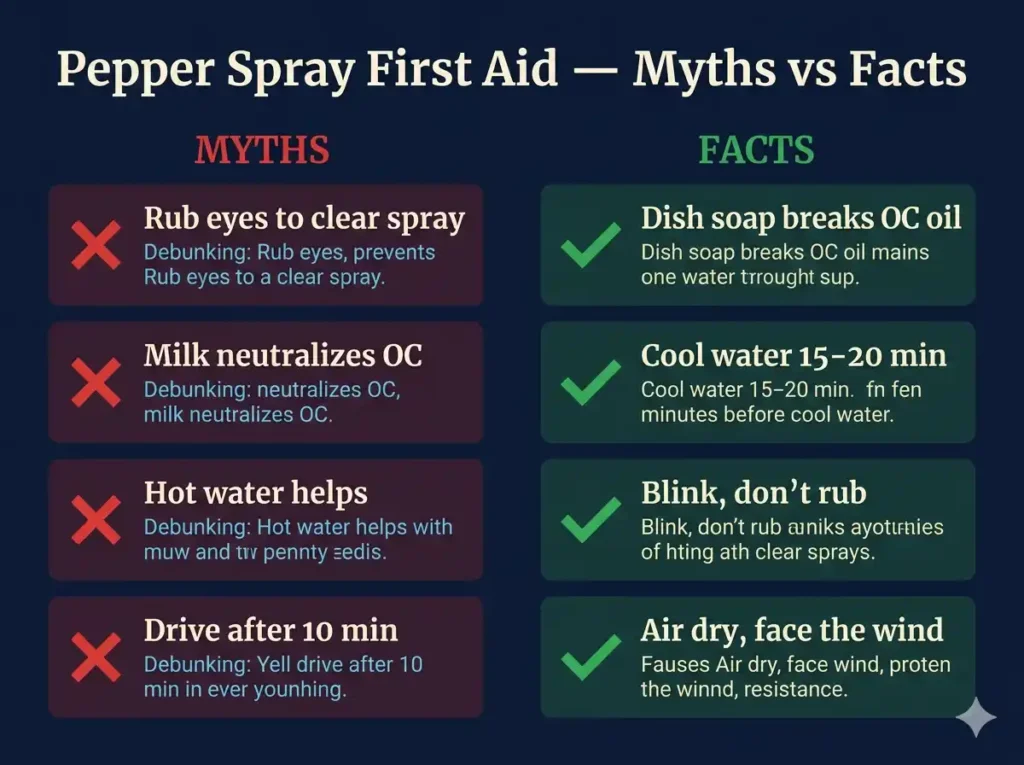 Myths vs Facts Infographic